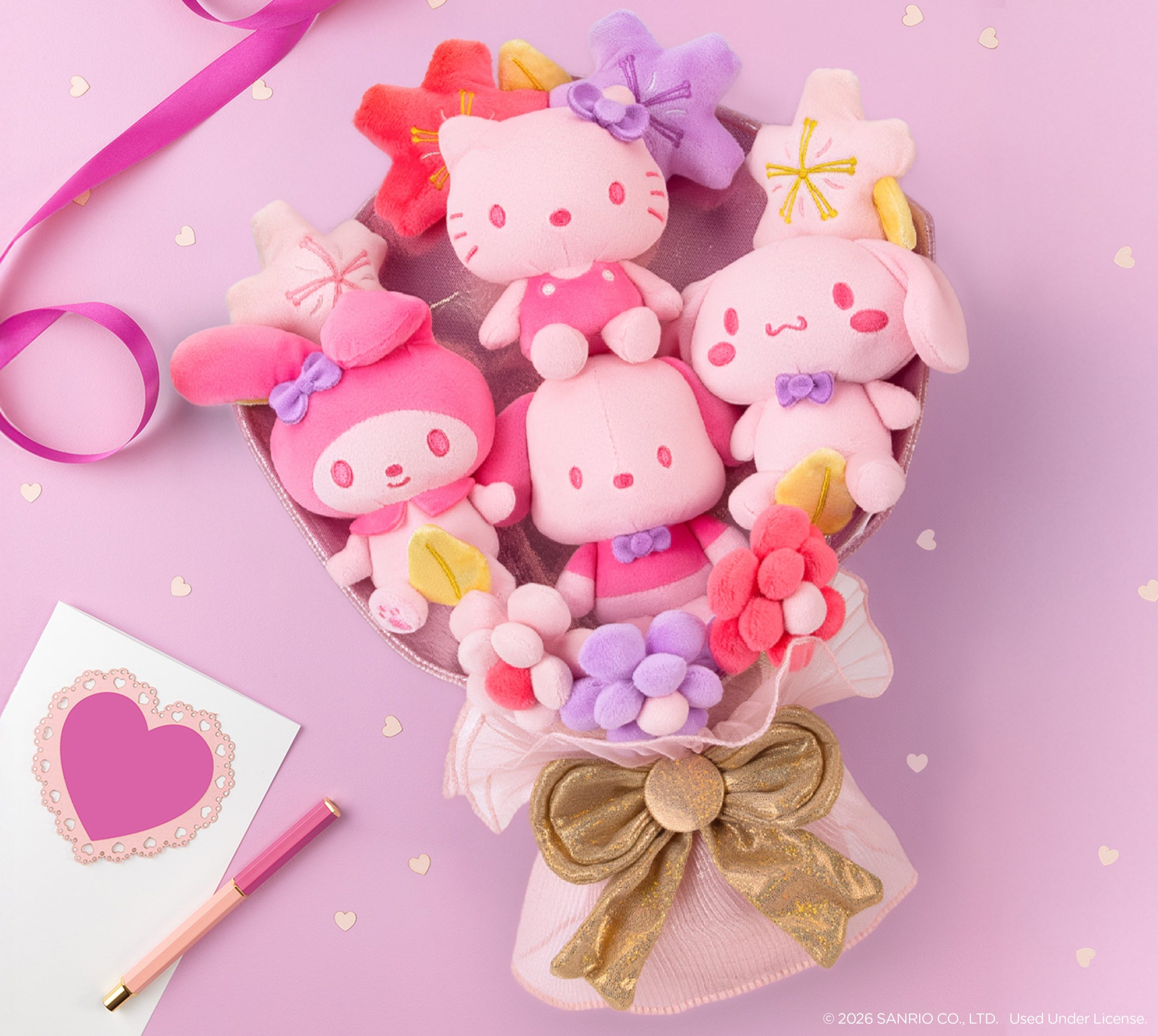 Hello Kitty and Friends 14-inch Ultra-Premier Limited Edition Collector Series Plush Bouquet - Image 2