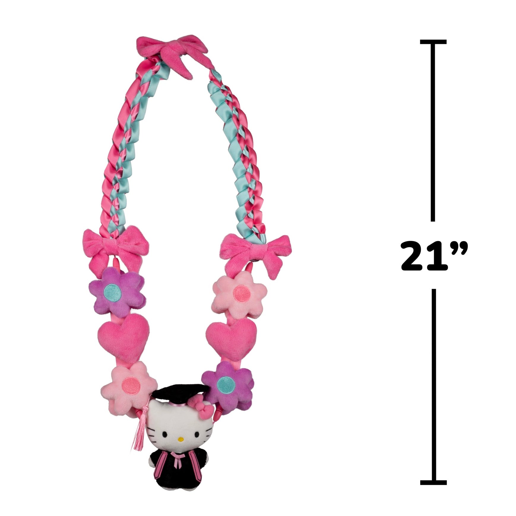 Hello Kitty 21-Inch Graduation Plush Lei with 4-Inch Collectible Plush - Image 5