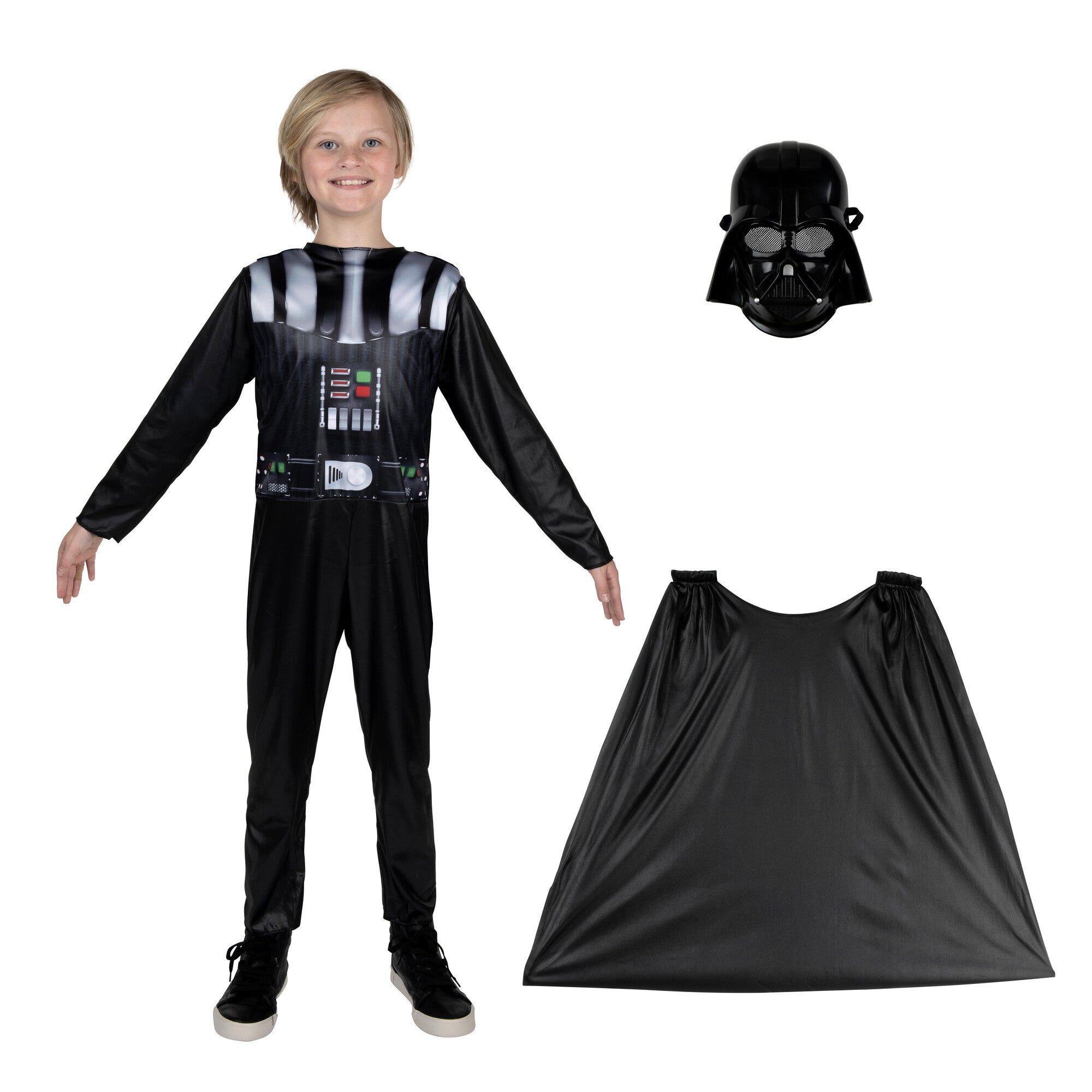 Star Wars Darth Vader Youth Boy Value Costume - Image 3