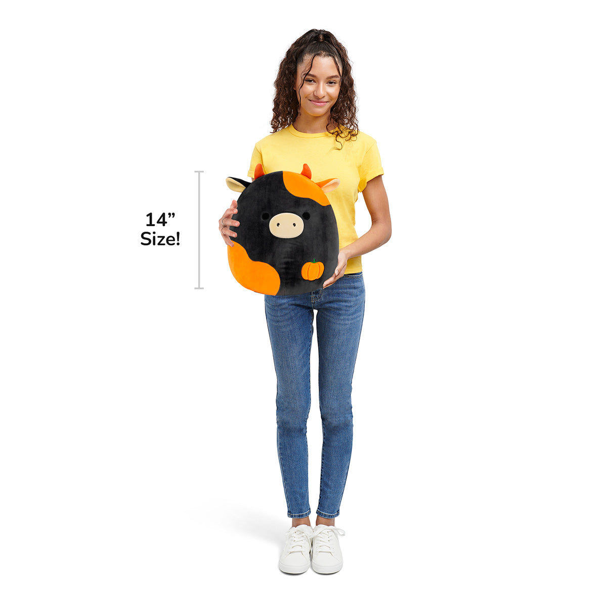 14-Inch Jefferson the Black and Orange Cow - Image 7